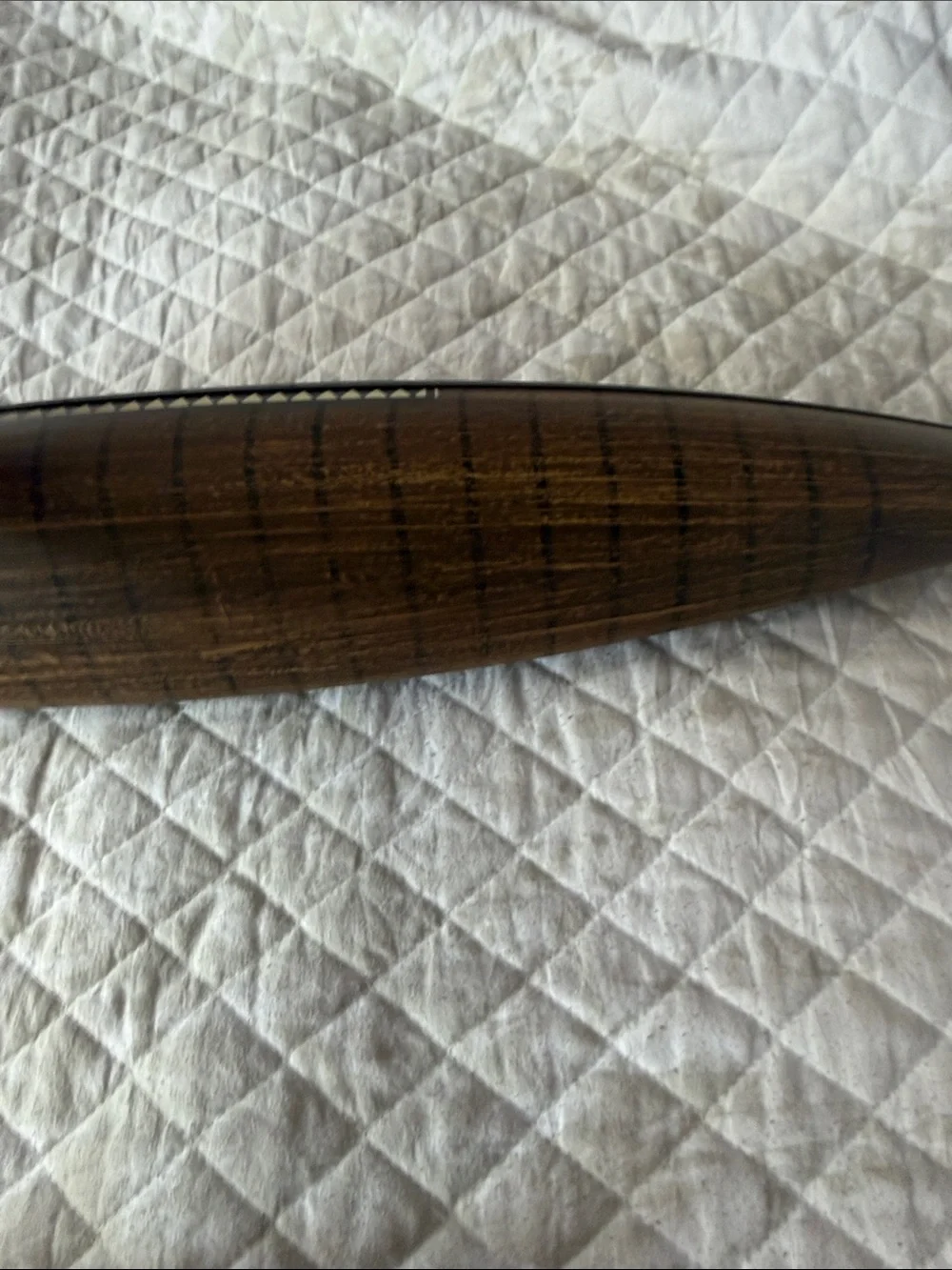 Vintage 14 foot wooden canoe in perfect condition comes with stand hand made ham